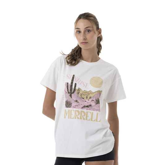 Camiseta Bigprint Bamboo para mujer color blanco