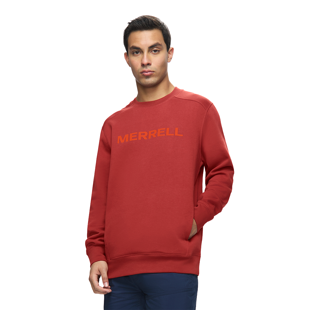 Sueter Wolfhollow para hombre color anaranjado